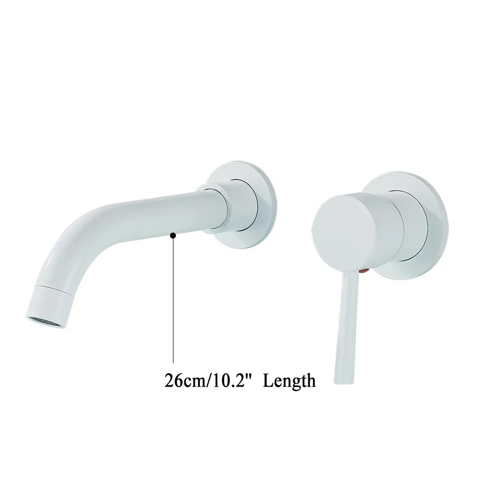 Gold Brass Wall Faucet