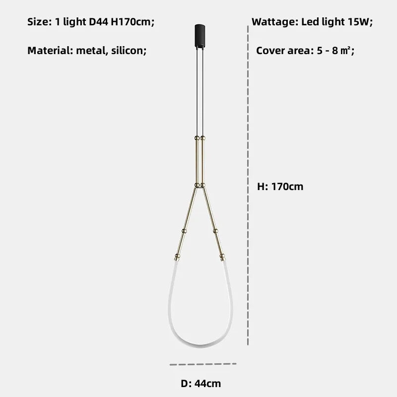 Decorbites™ Bambus-Hängeleuchten: Nordische Loft-Treppen-LED-Lampen für minimalistisches Dekor