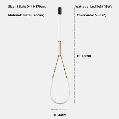 Decorbites™ Bambus-Hängeleuchten: Nordische Loft-Treppen-LED-Lampen für minimalistisches Dekor