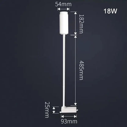 DecorBites™ Adjustable Beam LED Track Light for Home, Store, Shop, Mall Lighting