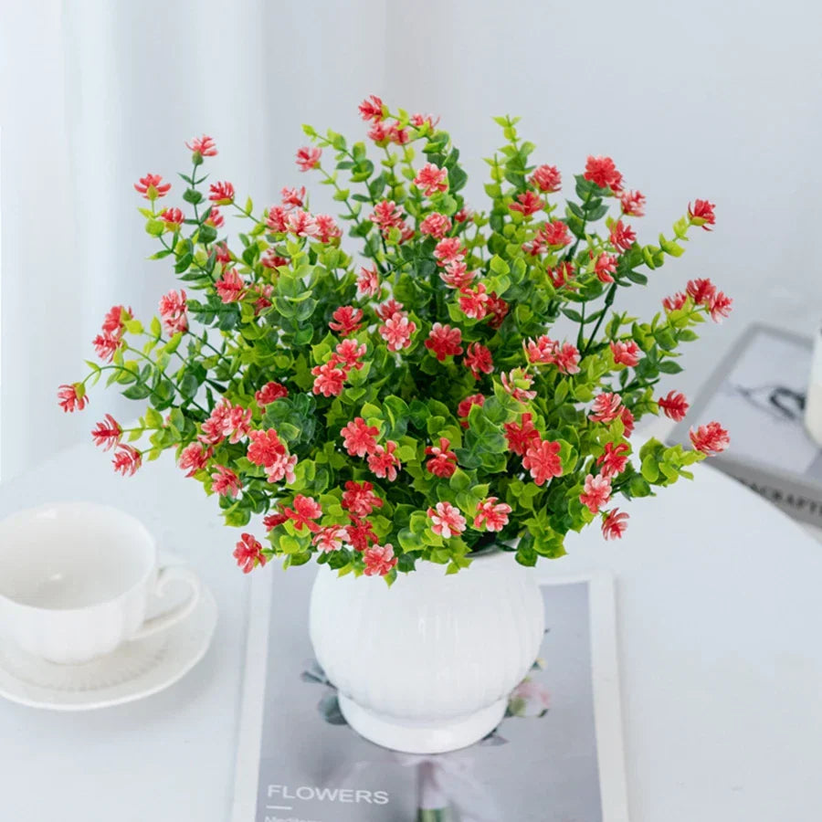 DecorBites™ Artificial Eucalyptus Plant: Wedding Arch, Christmas & Home Decor, Photography Prop