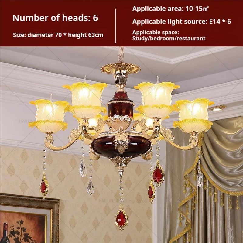 Decorbites™ Elegante Kristall-Leuchter Beleuchtung für Wohnzimmer und Schlafzimmer