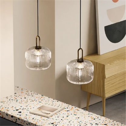 Decorbites™ Glas-Hängeleuchten LED E27 Retro Luxus-Hängearmaturen für Esszimmer