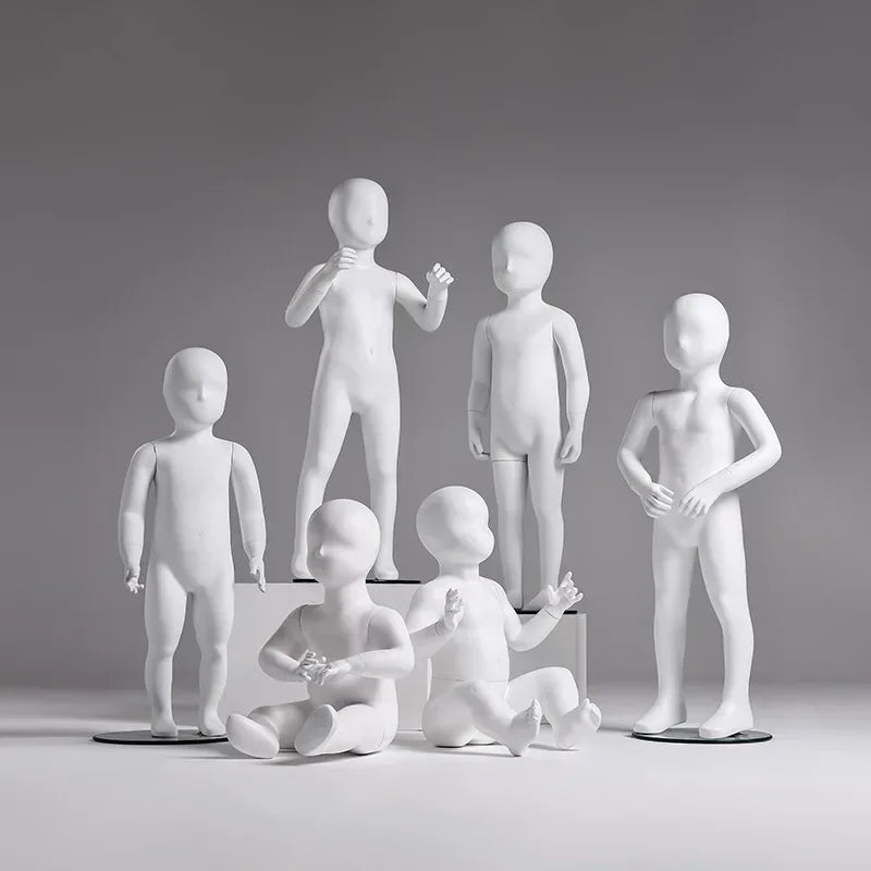 Decorbites™ Kinder-Ganzkörper-Manekins für Kindermodegeschäfte - Kinder-Displayständer