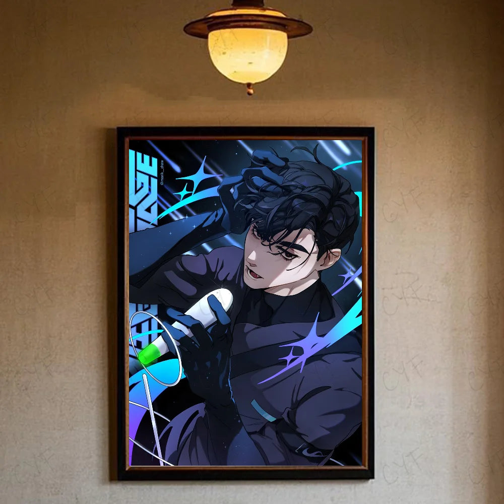 Alien Stage Anime Ivan Till Anime Poster Waterproof Wall Art High Quality Print Posters For Living Bedroom Retro Room Decor Gift