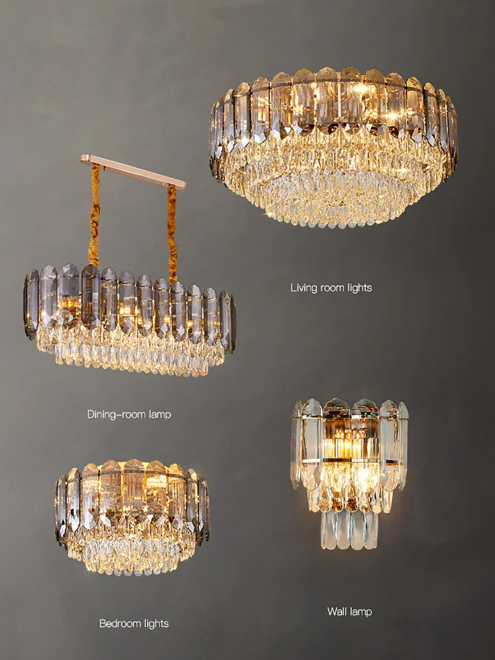 Decorbites™ Crystal-LED-Wandlampe: Minimalistisches Luxuslicht für das Wohnzimmer-TV-Hintergrund