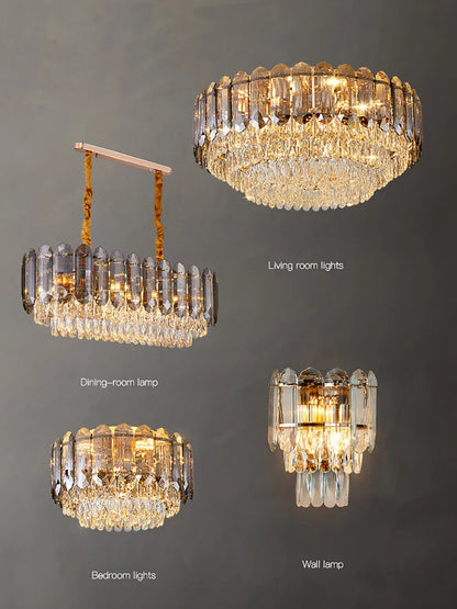 Decorbites™ Crystal-LED-Wandlampe: Minimalistisches Luxuslicht für das Wohnzimmer-TV-Hintergrund