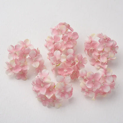 Decorbites™ Hortensienblüten: 30 Stk. 8 cm künstliche Blumen für Heimdekoration, Hochzeit, DIY-Kränze