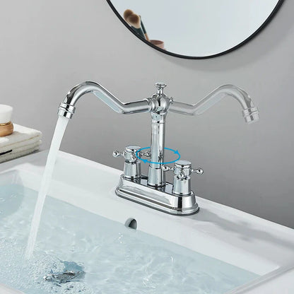 Decorbites™ Schwarze Messing Wasserfall Beckenarmatur - Einhebel-Waschbeckenhahn