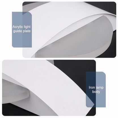 DecorBites™ 4W LED Wall Light Iron & Acrylic Indoor Lamp Fixture for Kitchen and Dining