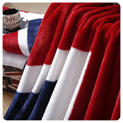 Decorbites™ Kuscheliges Flanell-Wurfbettlaken für Sofas, Autos und Reisen