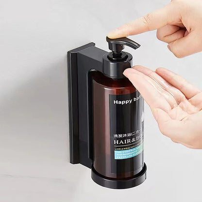 Decorbites™ Bernstein-Seifenspender- & Shampoo-Flaschen-Set für bohrenfreie Badezimmer-Aufbewahrung