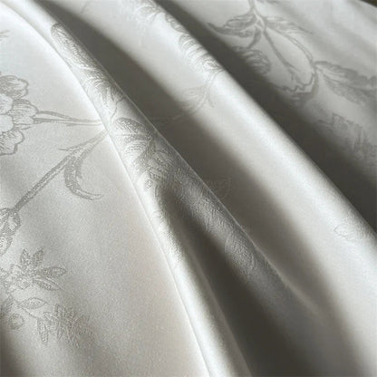 Decorbites™ Jacquard-Bettwäsche-Set - Lyocell-Baumwoll-Bettwäsche, Laken, Kissenbezug, Steppbettbezug