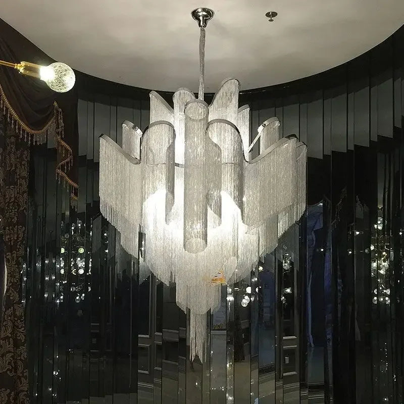 Tassel Flower Pendant Light
