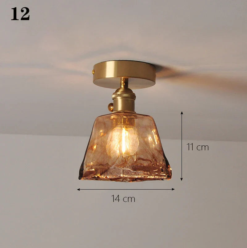 Decorbites™ Glas-Schirm-Hängeleuchte für Küchen-Gang-Schlafzimmer LED-Leuchten-Armaturen