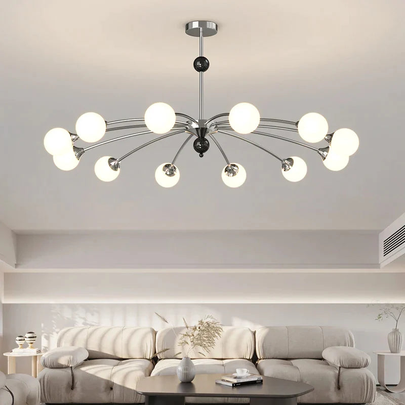 Decorbites™ Sahne-Wind-Leuchter: Luxuriöser postmodernistischer Flurleuchter für Wohnzimmer, Schlafzimmer und Restaurant
