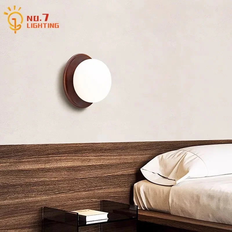 DecorBites™ Cream Wind Dumplings LED Wall Light for Home Decor
