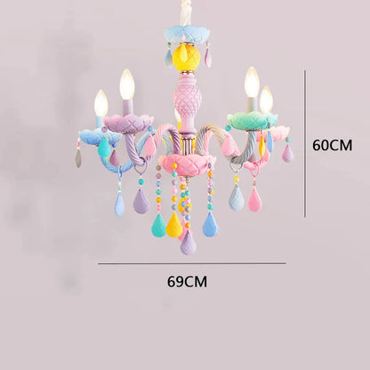 Decorbites™ Kinderzimmer LED-Macarons-Deckenleuchter für Jungen und Mädchen Schlafzimmerdekoration