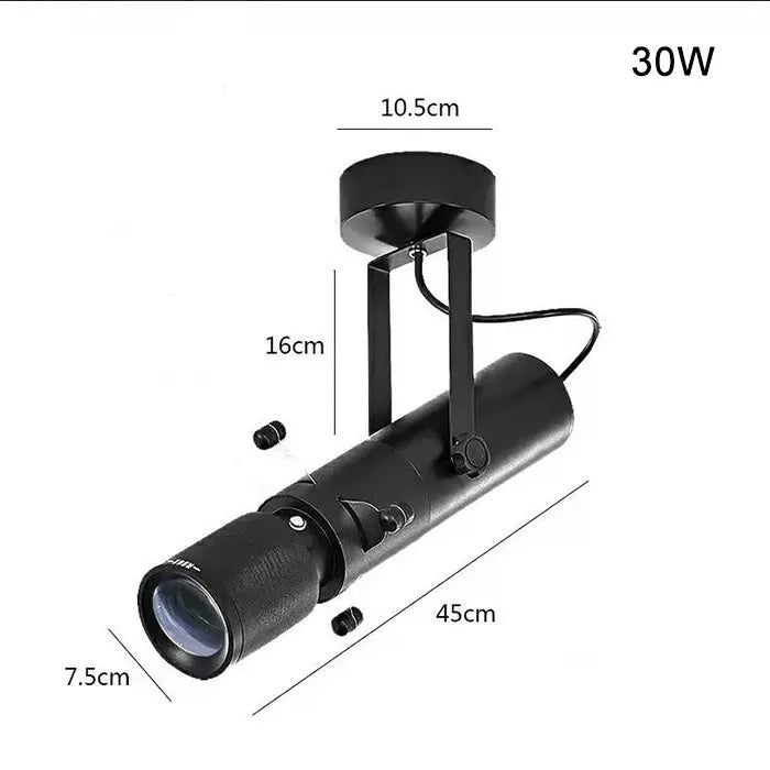 Decorbites™ dimmbare LED-Schienenleuchte: 20W/30W Strahler für Museum, Kunstgalerie und Ausstellung