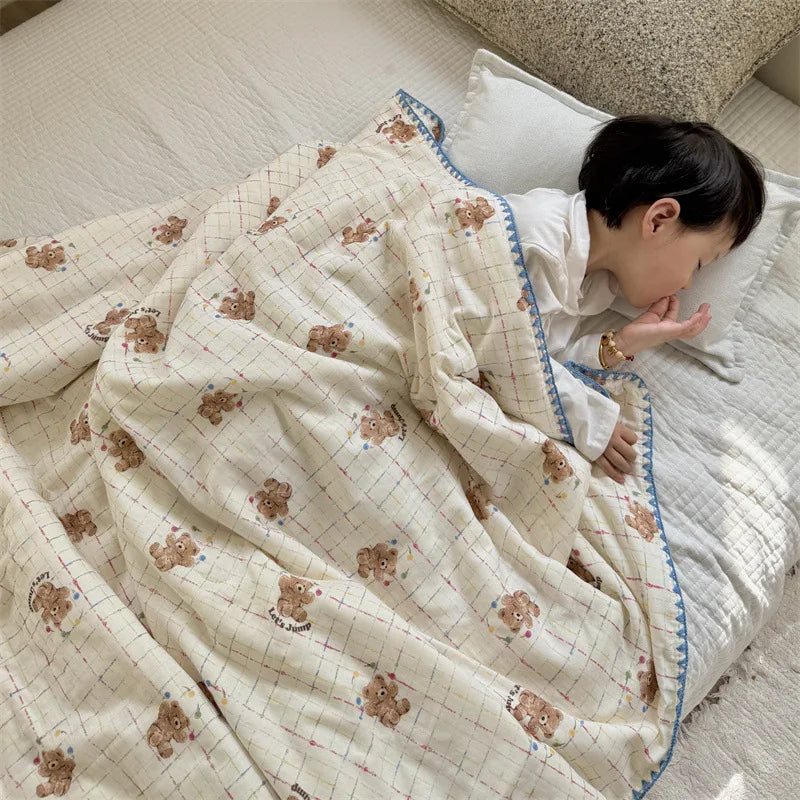 Printed Cooling Summer Blanket