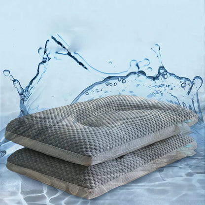 DecorBites™ Ice Rayon Cooling Pillow for Cervical Care and Cool Summer Sleep