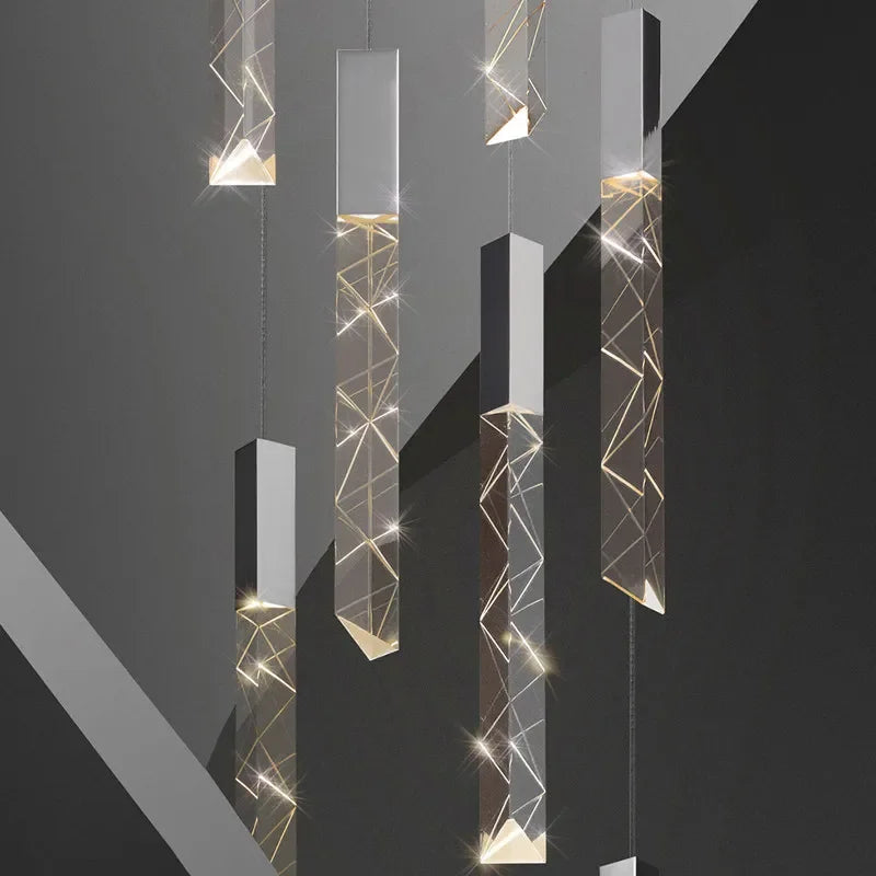 Decorbites™ Kristallglas LED-Hängeleuchte: Moderne nordische Beleuchtung für Restaurant und Flur