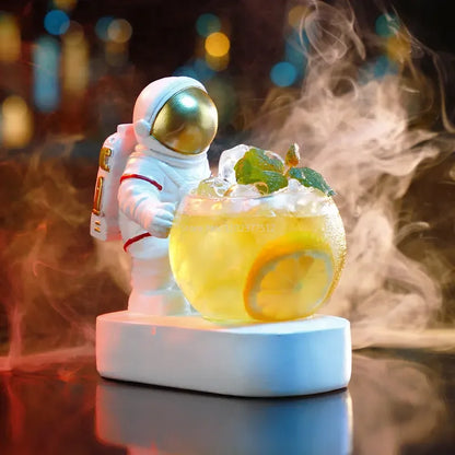 Decorbites™ Leuchtende Astronauten-Cocktailgläser | Personalisierte Bar-Dekoration & Molekularer Trinkbecher