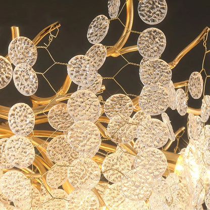 Decorbites™ Goldener Baumzweig-Kronleuchter: Elegante europäische Stil Pendelleuchte für die Einrichtung zu Hause