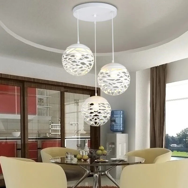 Decorbites™ Kelly Anhängerlampe: Vintage Kugel-Lampe Kronleuchter für industrielle Heimdekoration