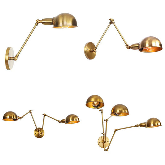 Decorbites™ Vergoldete verstellbare Eisen-Wandleuchter für die Hausdekoration