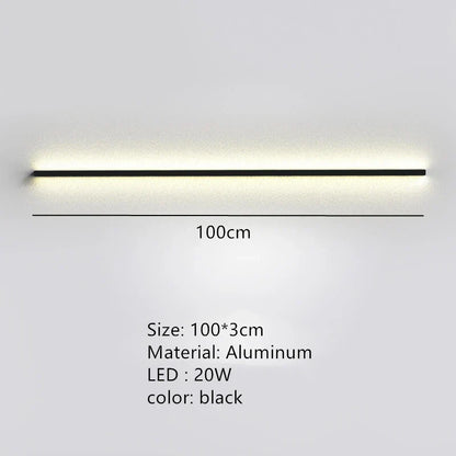 Decorbites™ LED-Wandleuchte Dimmer-Schalter Schwarz Gold Weiß Metall Wandlampen Schlafzimmer Ganglampe