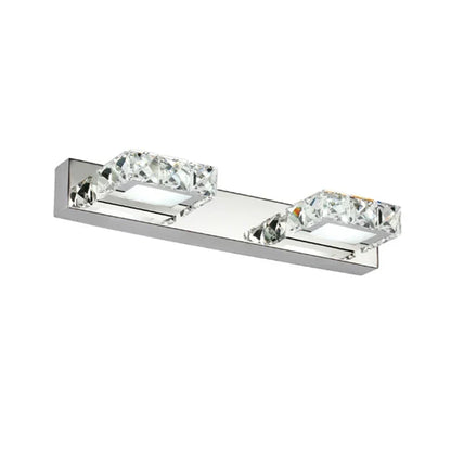 Decorbites™ Crystal-LED-Spiegelscheinwerfer: Moderne Badezimmer-Wandleuchte aus Edelstahl-Beleuchtungseinrichtungen