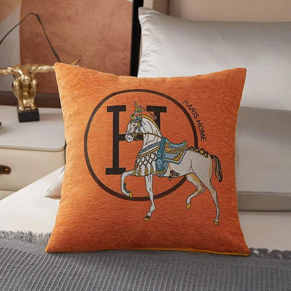 Decorbites™ Baumwoll-Hauslogo-Kissenbezug Deko-Kissenbezug Hausdekoration Fell Wohnzimmer