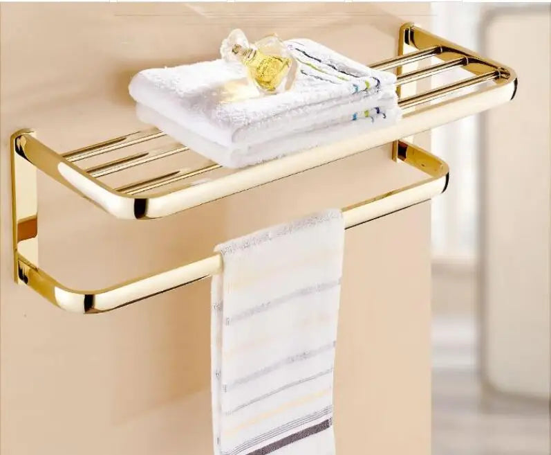 Gold Brass Bath Hardware