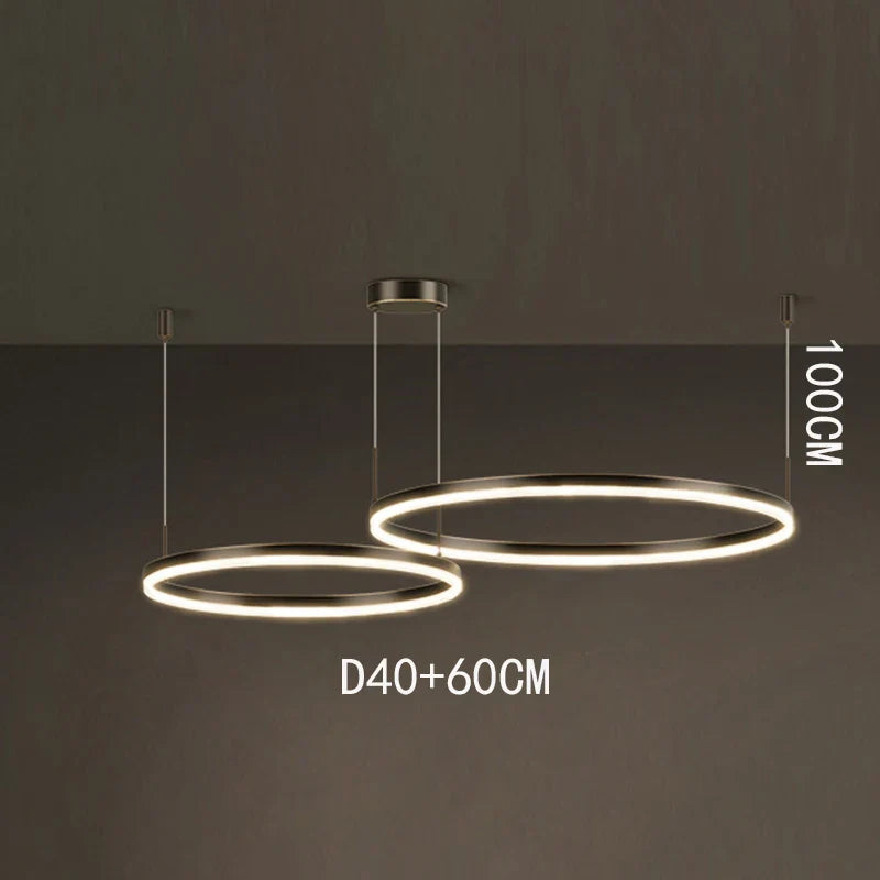 DecorBites™ LED Pendant Chandeliers for Staircase & Living Room Lighting