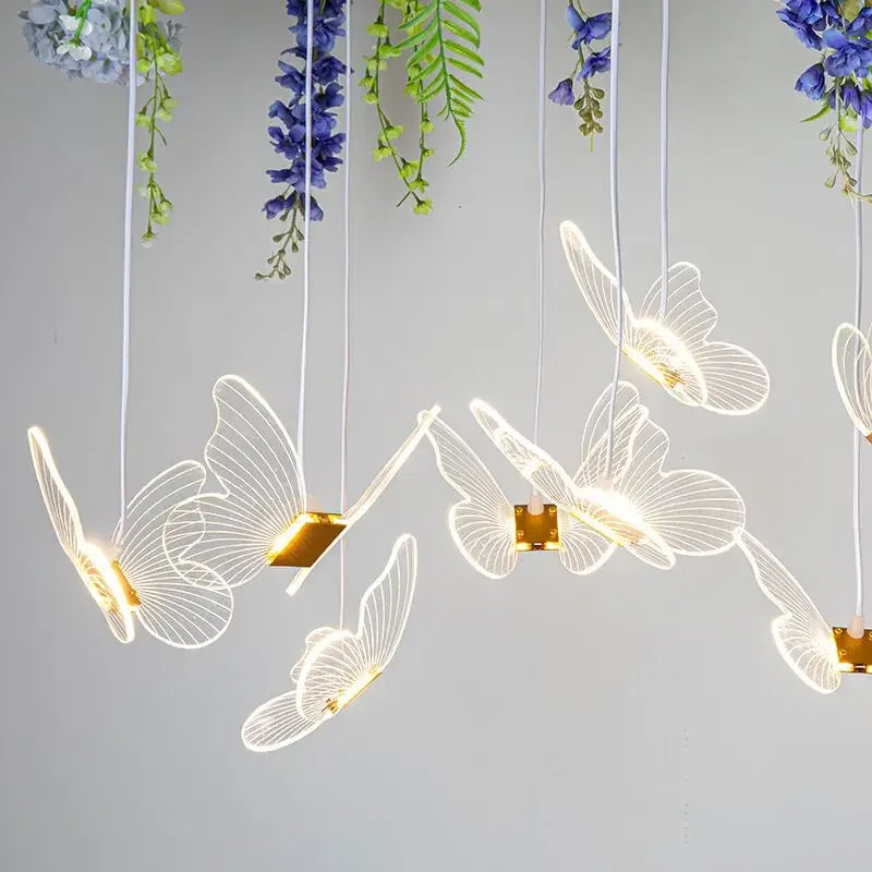 Decorbites™ LED-Schmetterlings-Deckenleuchten für romantische Hochzeitsdekoration