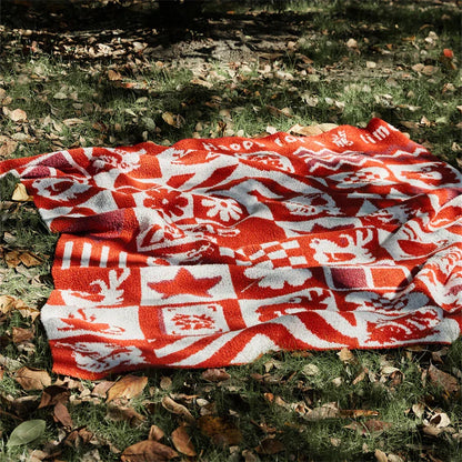 DecorBites™ Knitted Blanket Throws 120x150cm
