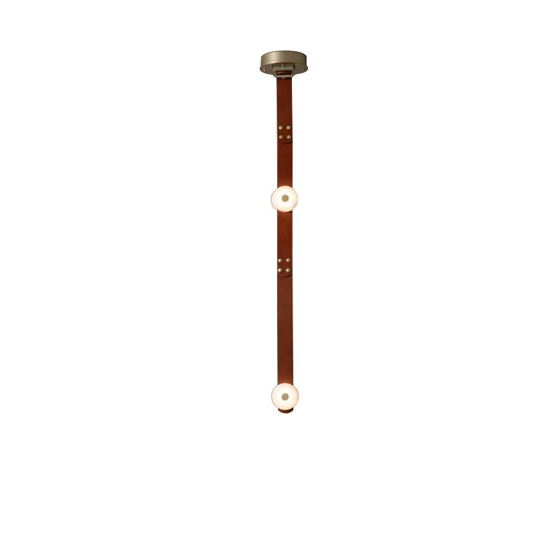 Leather Marble Ceiling Light