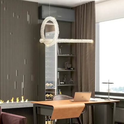 Decorbites™ Kristallblumen-LED-Hängeleuchte für Wohn- und Esszimmer