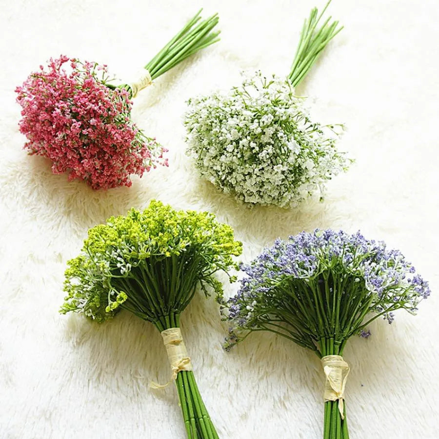 Decorbites™ Gipsophila Künstliche Blumen Braut Heimdekoration Bonsai Hochzeit Feiertagsbedarf