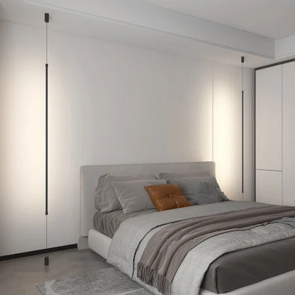 Decorbites™ Schwarz 120 cm LED Stehlampe Moderne Wohnraumbeleuchtung für Wohnzimmer Schlafzimmer Esszimmer