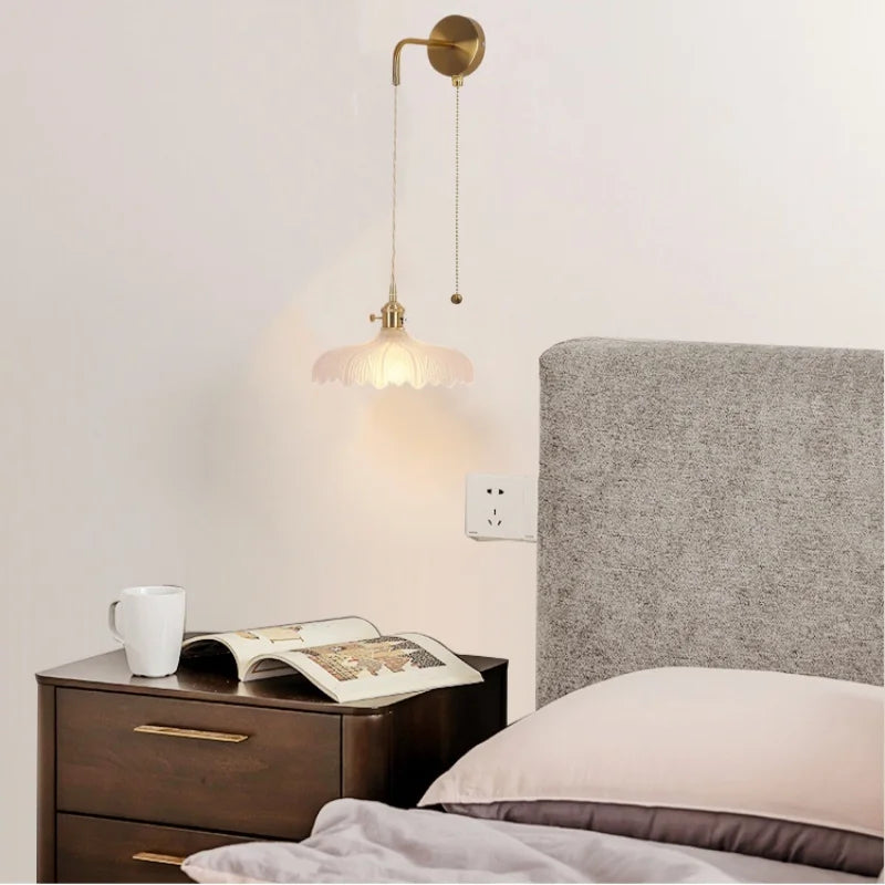 Decorbites™ LED-Wandleuchte Leiste Schlafzimmer Arbeitszimmer Klarer Glas Nachttischlampe Moderne Treppenbeleuchtung