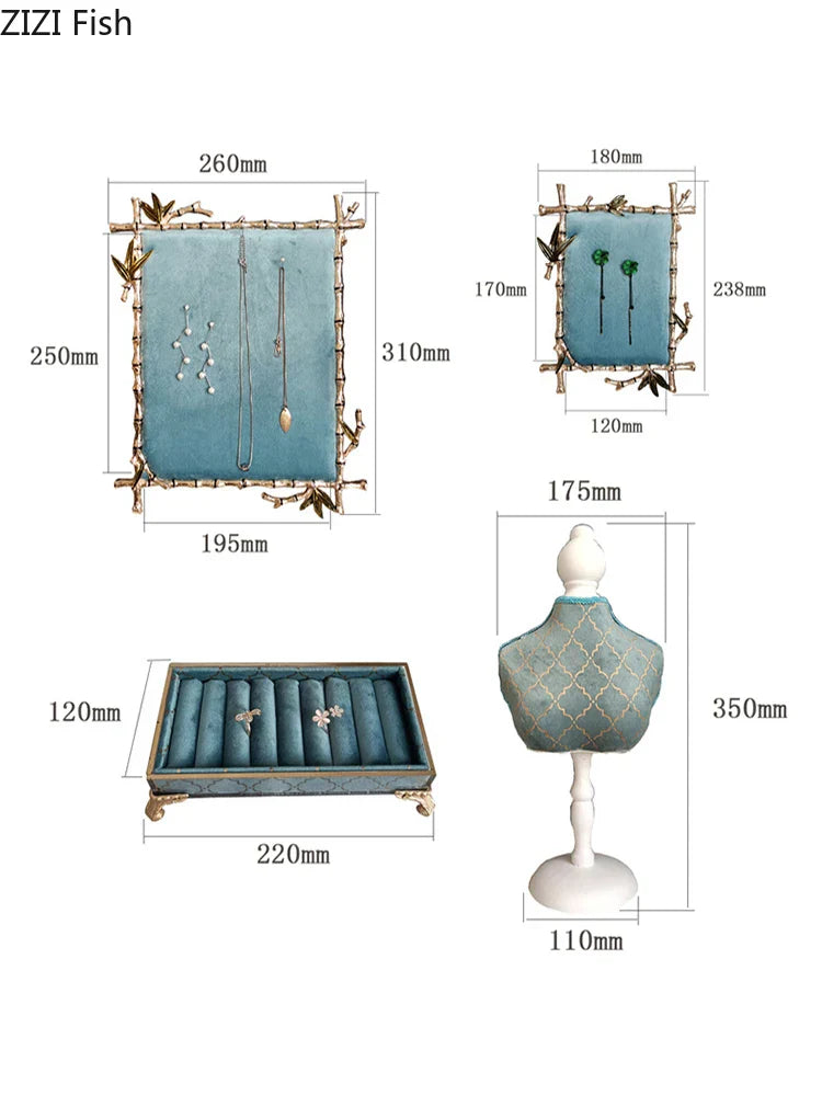 Decorbites™ Schmuckdisplay-Regal: Stilvolle Desktop-Dekorationen und Stauraumgestell