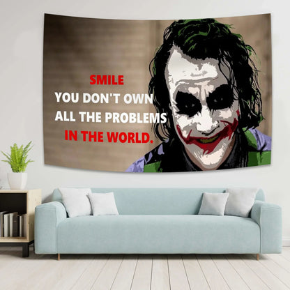 Decorbites™ Joker-Gobelin: Tarotkarten-Hippie-Wandkunst, Künstlerhaus-Dekoration
