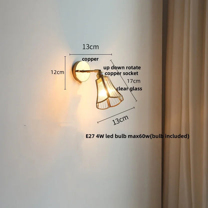 DecorBites™ LED Wall Lights Nordic Modern Bedroom Dining Room Coffee Bedside Lamp Sconce