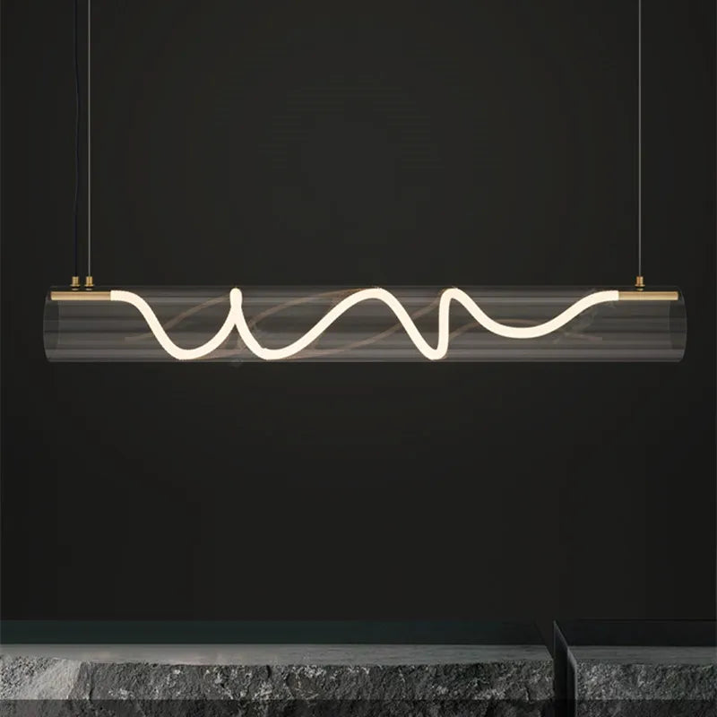 Decorbites™ LED Langrohr-Hängeleuchten: Stilvolle Beleuchtung für Zuhause, Restaurant und Bar