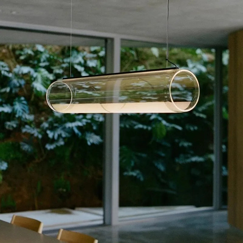 Decorbites™ Klares Glas-Zylinder-Leuchter - Moderne dekorative Innen-Aufhängelampe