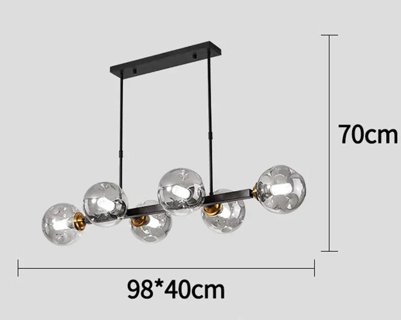 Decorbites™ LED-Pendelleuchter: Moderne Innenbeleuchtung für Wohnzimmer und Esszimmer