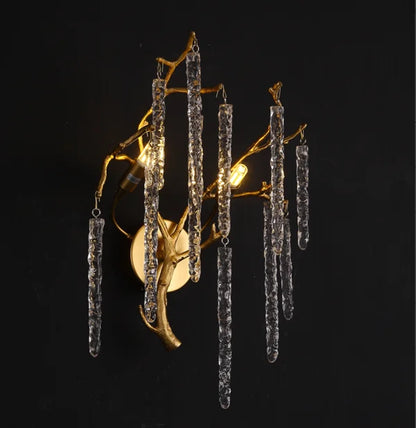 Decorbites™ Kristall-LED-Wandleuchte für Wohnzimmer und Schlafzimmer, moderne Innenraum-Wandlampe