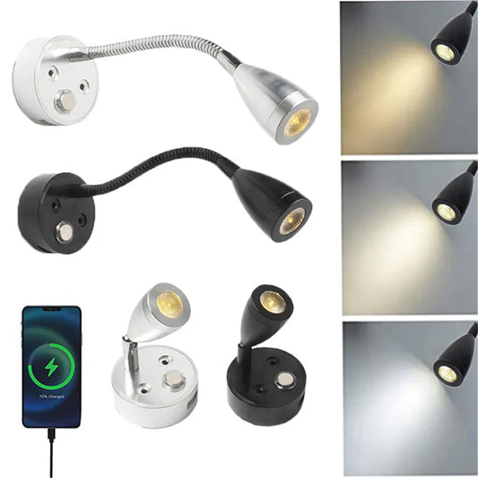 Decorbites™ LED-Lichter mit USB-Ladegerät und Berührungsschalter für Fahrzeuge